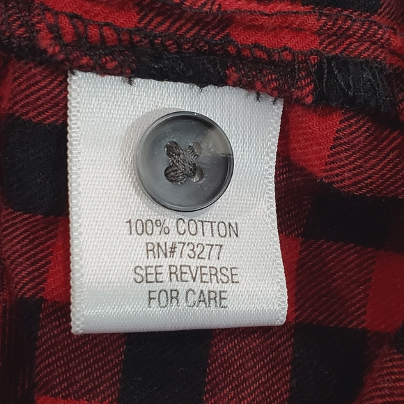 Croft & Barrow Button Up Top Size XL Long Sleeve - Picture 9 of 9